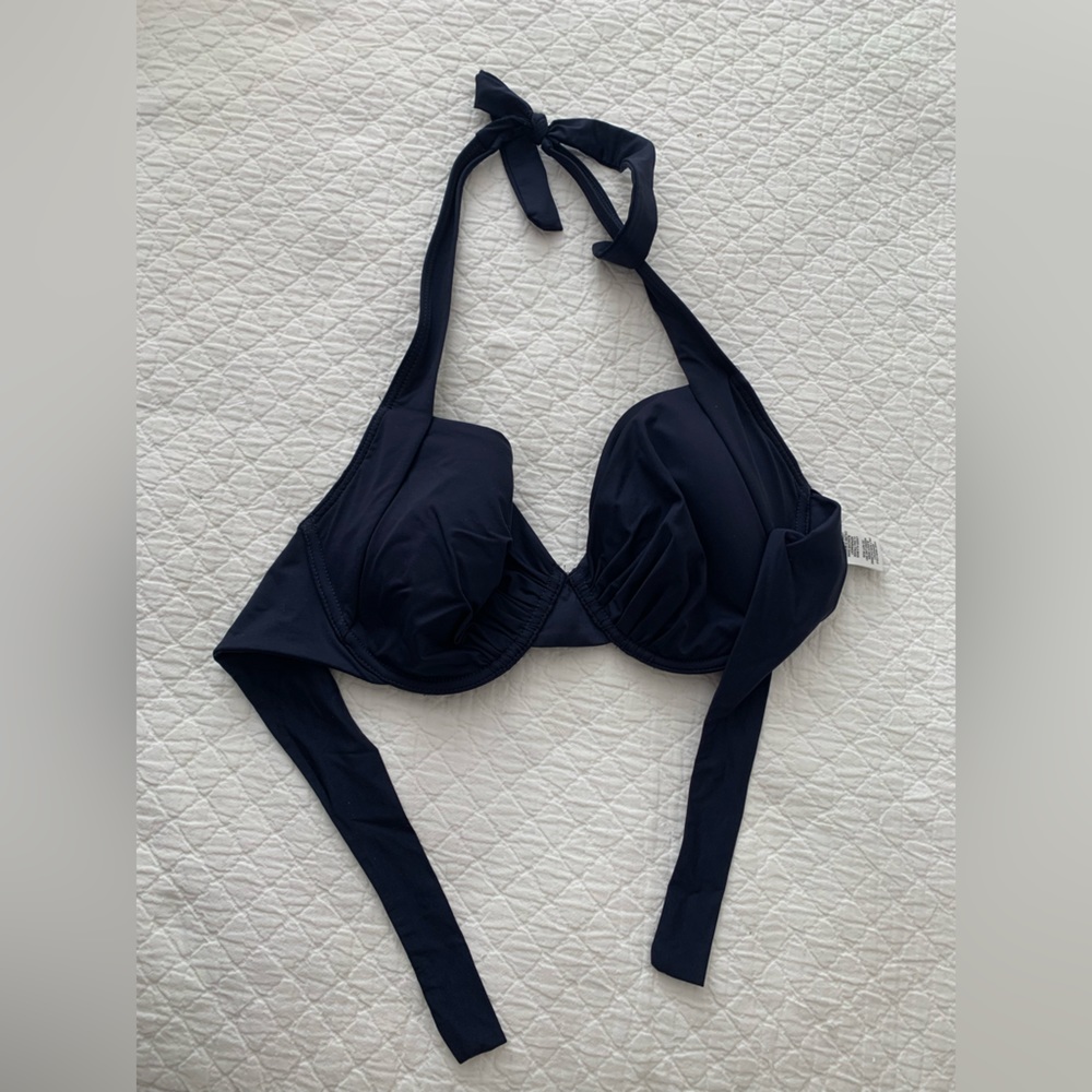 NWOT Tommy Bahama Halter Swim Top w/ Tie back, Size 36DD